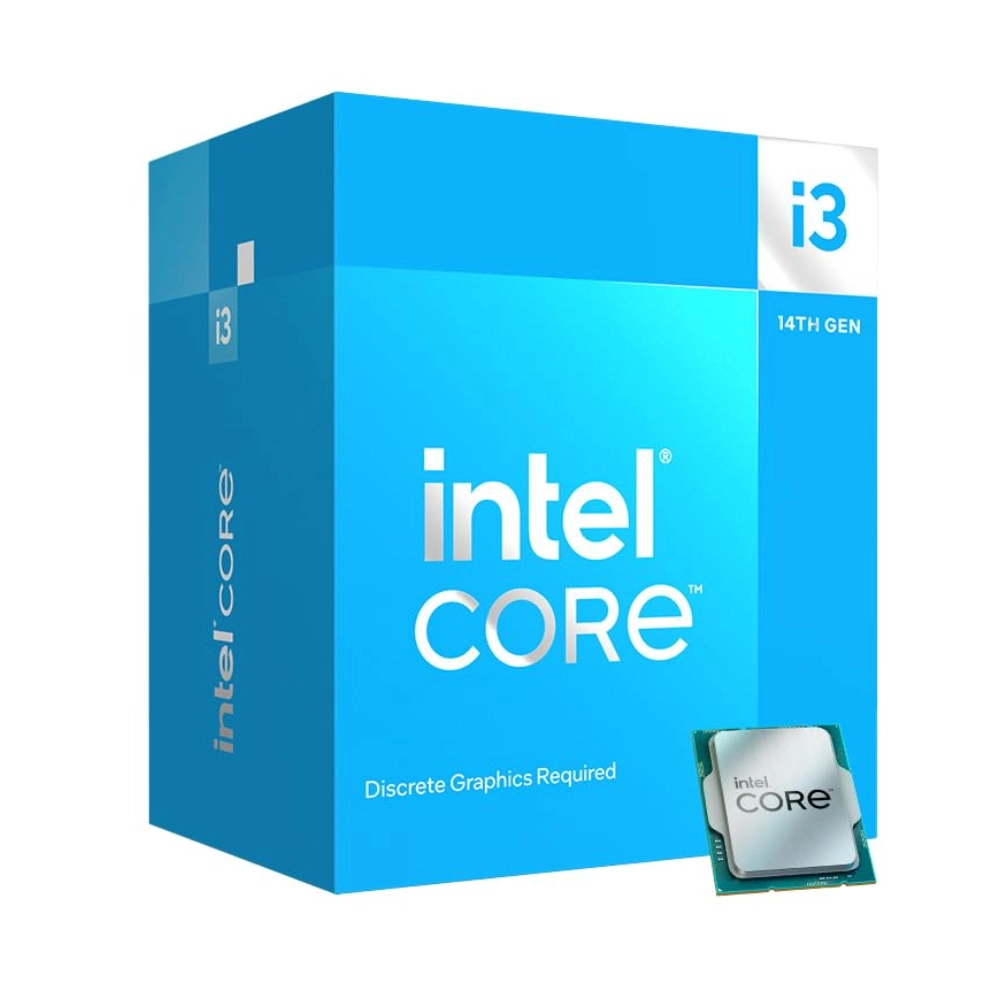 Intel Processor 14th Gen i3 14100F 4.70GHz (Graphic Reqiure) view 2
